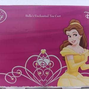 Disney Store Disney Princess Belle's Enchanted Tea Cart W/Removable Tray